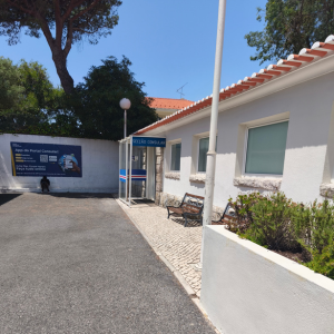 Entrada para a zona consular